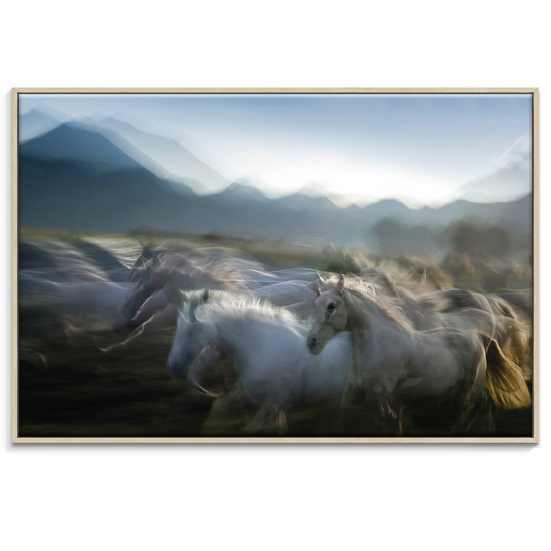 Print on Canvas, 102cm H x 152cm W, Timber Floater Framed