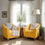 Housse extensible pour fauteuil demi-tonneau - Facile à nettoyer et durable - Collection Comfort-88437861