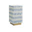 Nadene Brass Drum End Table