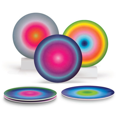 French Bull 9 Salad Plate Gift Box Set Of 6  Aurora