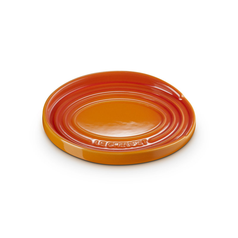 Le Creuset Stoneware Oval Spoon Rest, Volcanic
