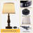 Table Lamp Set With 3 Way Dimmable Touch Desk Lamp (Bulbs Included)-371060006-371060057