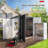 Lockable Galvanised  Bike Shed