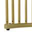 70Cm Nesting Coffee Tables (Set Of 2), Glam Round Tables With Top & Gold Cage Frame-1657607799
