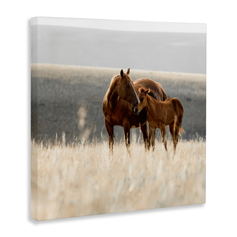 Toile de paysage Montana Mares, conception par Christy Berry, H 30 po x l 30 po