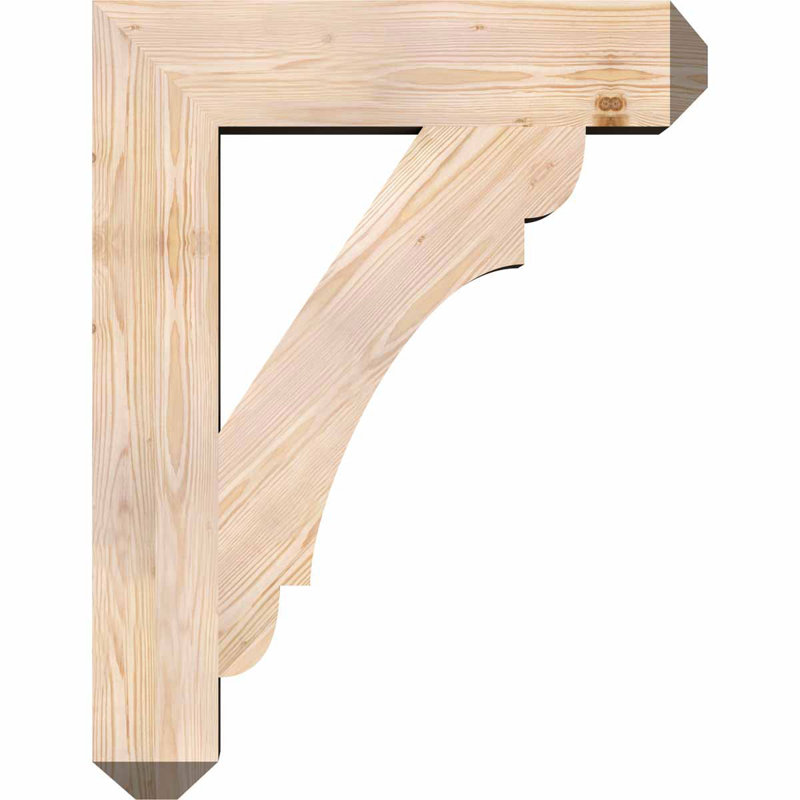 Support pour artisan olympique, H 36 po x l 5,5 po x P 28 po, Douglas (lisse)