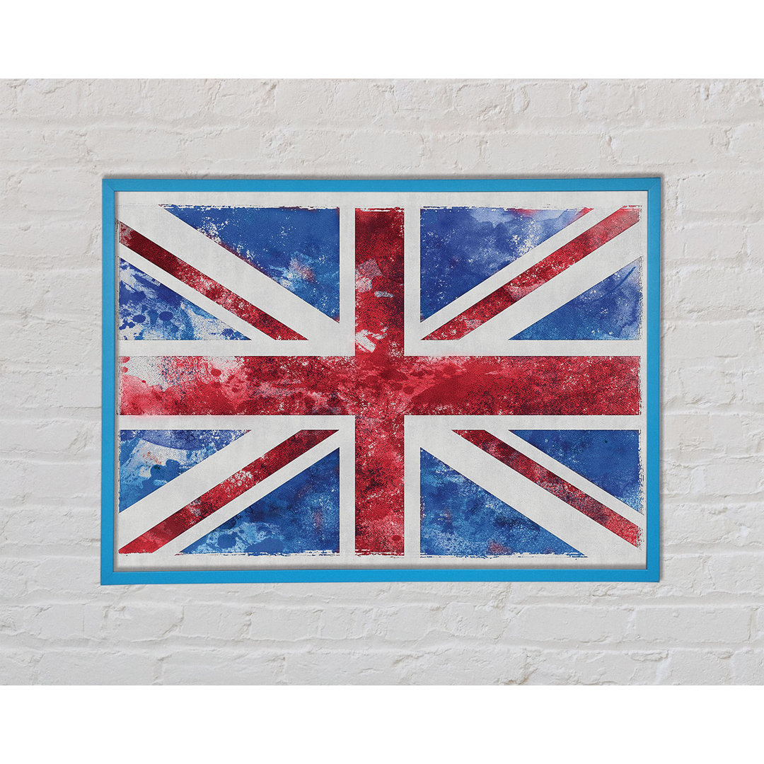 Union Jack Washed Out - Druck