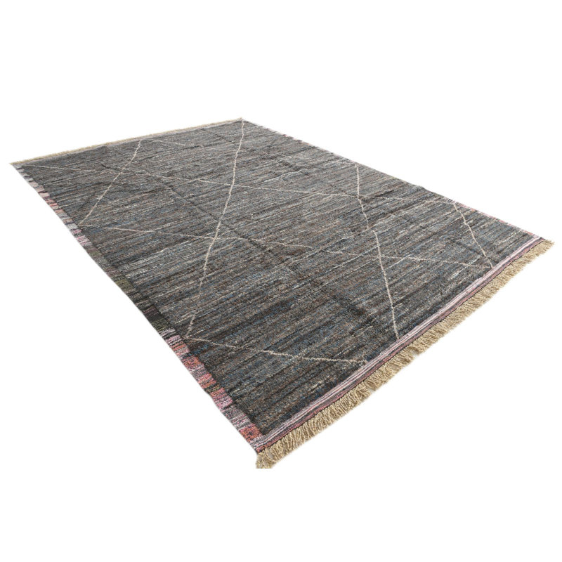 Tapis noir 9 x 12 Parra