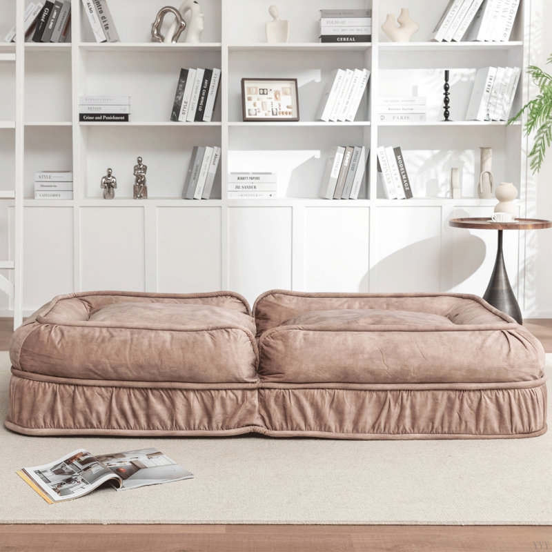 Lit rembourré pour chien pour adultes et animaux de compagnie, avec 5 positions réglables et coussin de massage, canapé pour fauteuil à billes