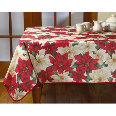 Nappe Provencher Poinsettia