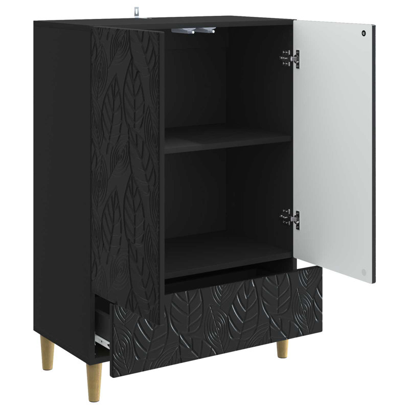 66cm Sideboard, Black