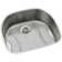 Lustertone 23.625" L x 21.25" W  Undermount Kitchen Sink with Sink Grid and Drain Assembly