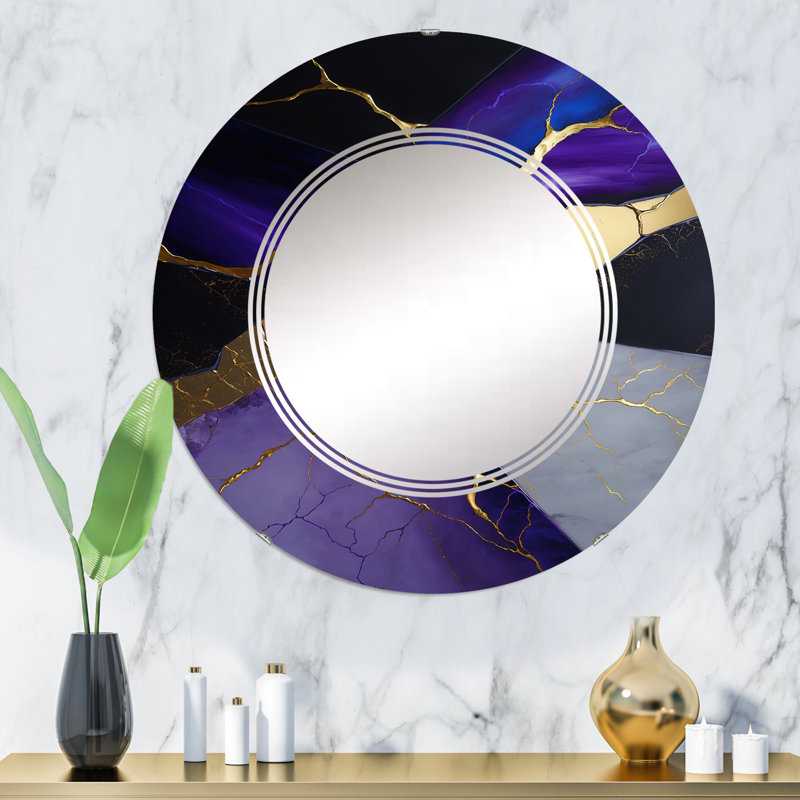 Miroir mural Peleghia, 32 po x 32 po