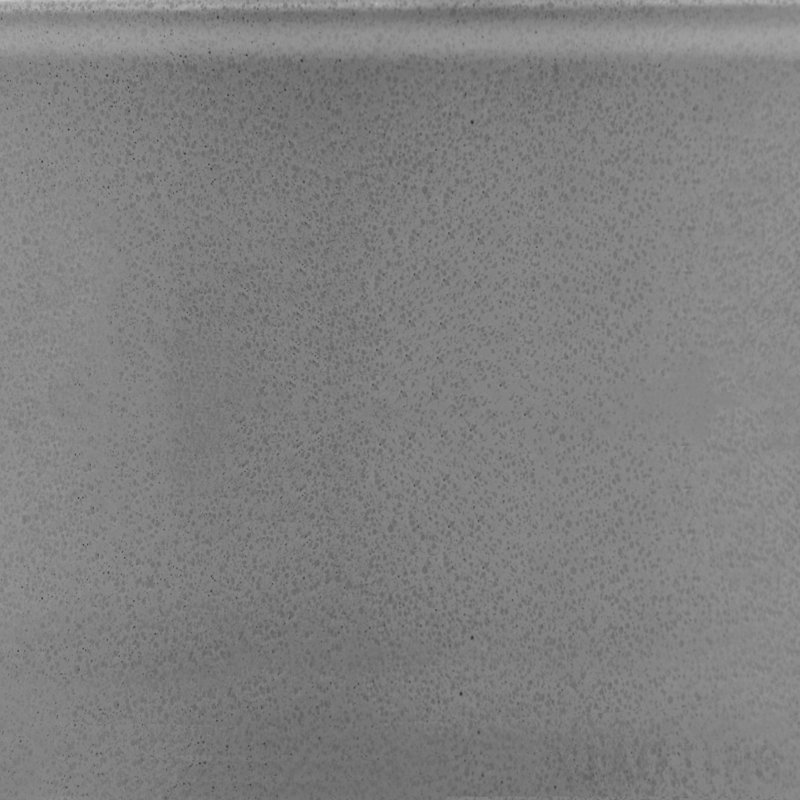 Table de bout transitionnelle en métal bleu et gris
