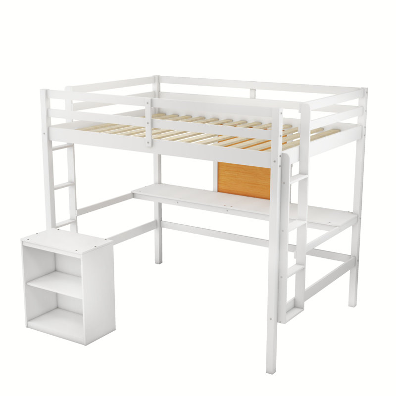 Harriet Bee Anja Kids Loft Bed & Reviews | Wayfair