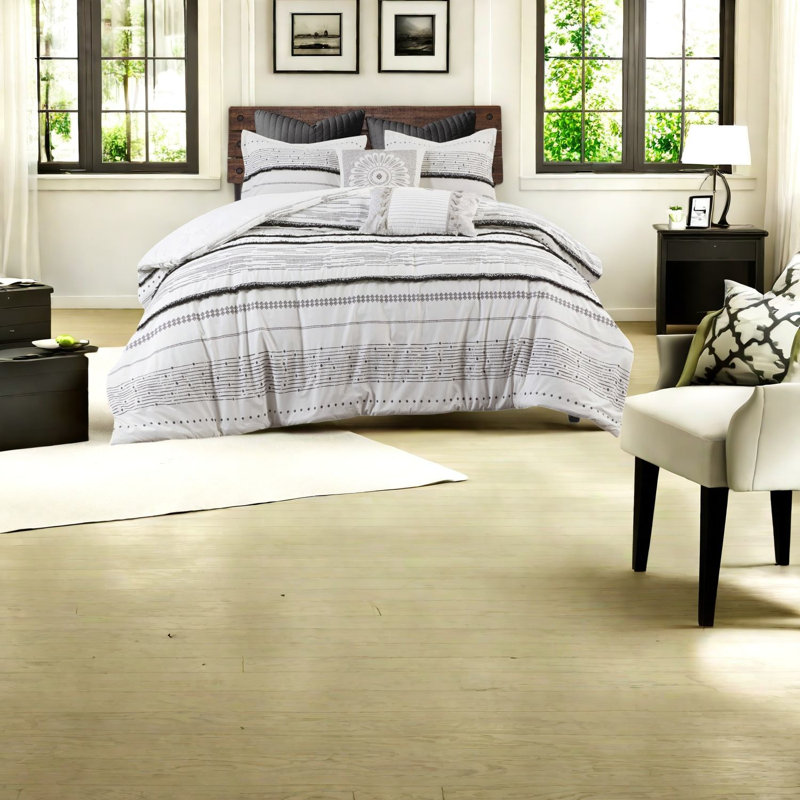 Ensemble de literie Boho Chic en coton, housse de couette multicolore pour la maison