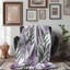 Jeté Lilac Blossom Retreat - 1 pièce Sherpa Bla Premium-625279802