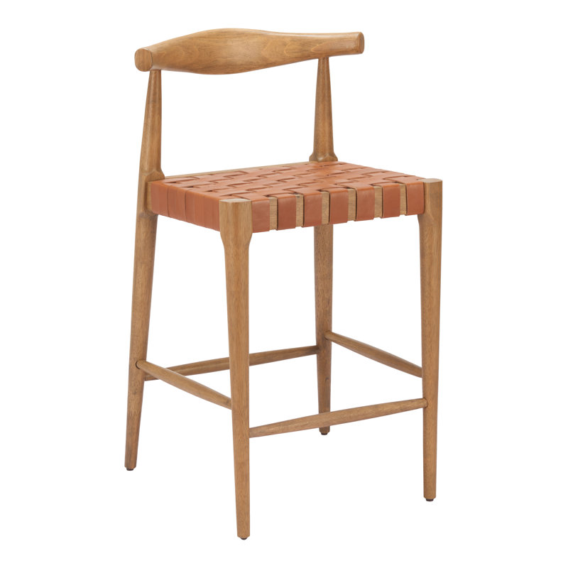Tabouret Bandani brun clair