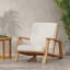 Charmante chaise Adirondack modernisée pour les loisirs et la détente en plein air