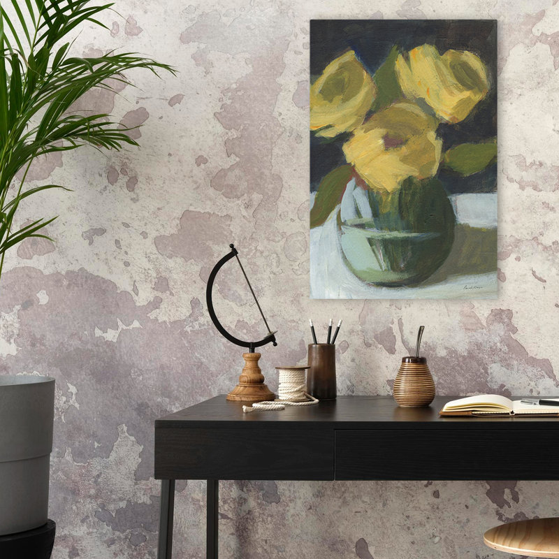 Contemporain et trio champêtre, H 24 po x l 16 po