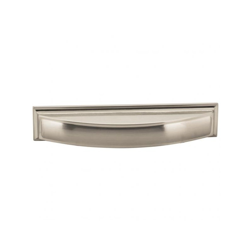 Annadale Cup/Bin Pull, 3 3/4", Satin Nickel