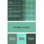 Tapis turquoise lavable à la machine Abstract 5356-1322337036
