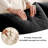 Ailuridae 148" W x 65.7" D x 27.9" H Teddy Fabric 4-Seat Modular Sectional Sofa