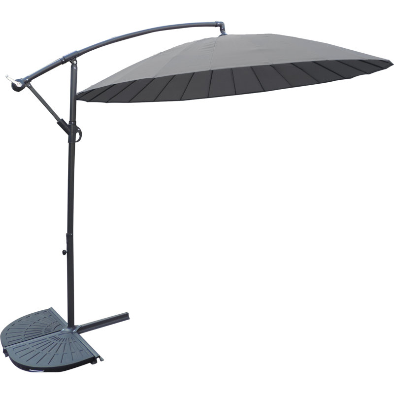 3m Shanghai Cantilever Parasol, Grey