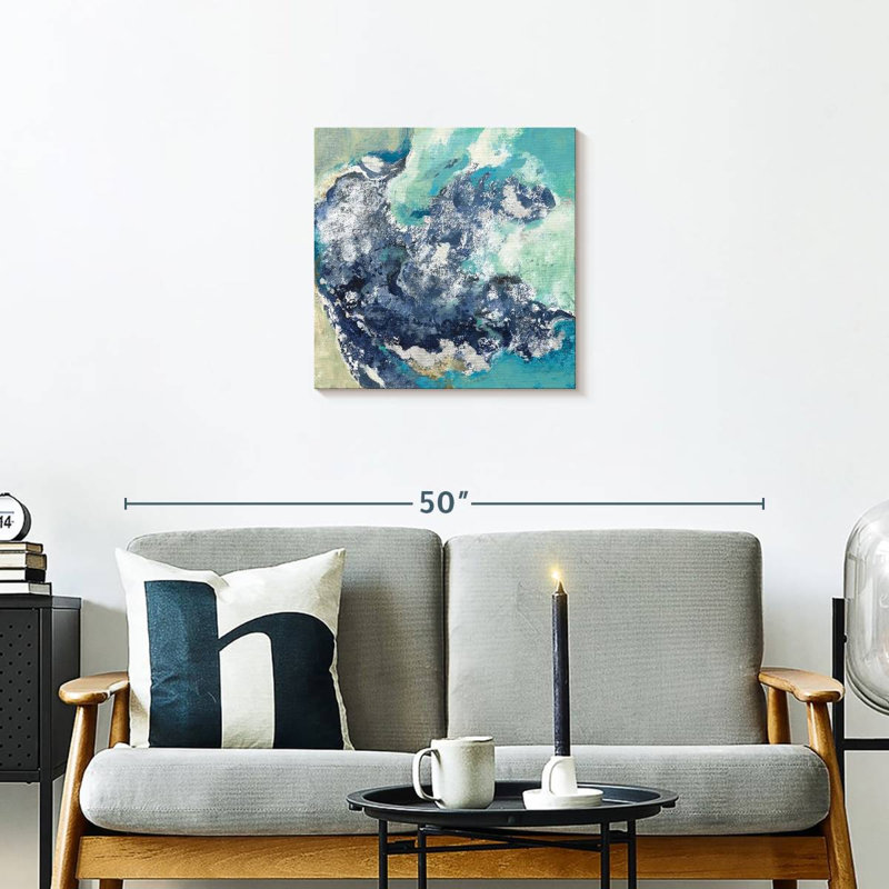 Turquoise Avery, 20" H x 20" W