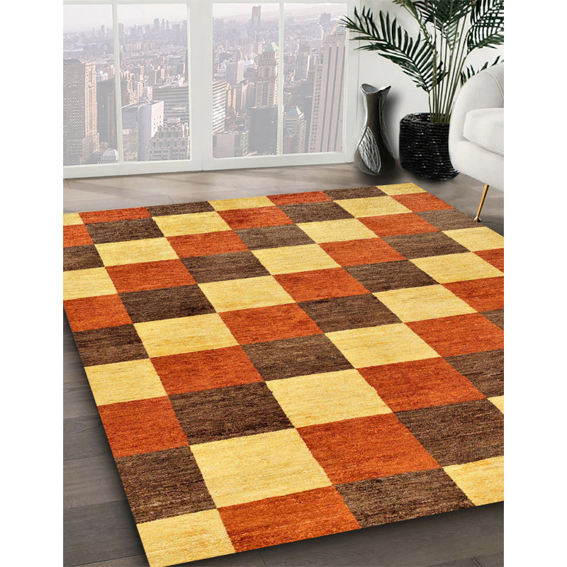 Abstract Indoor Rug, Rectangle 4' x 6'
