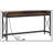 Industrial Extra Long Console Table with Power Outlets USB Ports