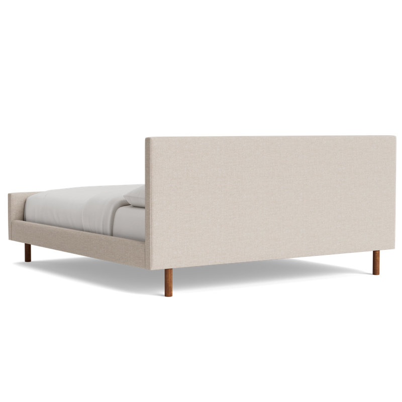 Skinny Fat Twin Bed, King, Performance Weave - Natural