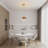 Deshawna 1 - Light Brushed Brass LED Single Pendant
