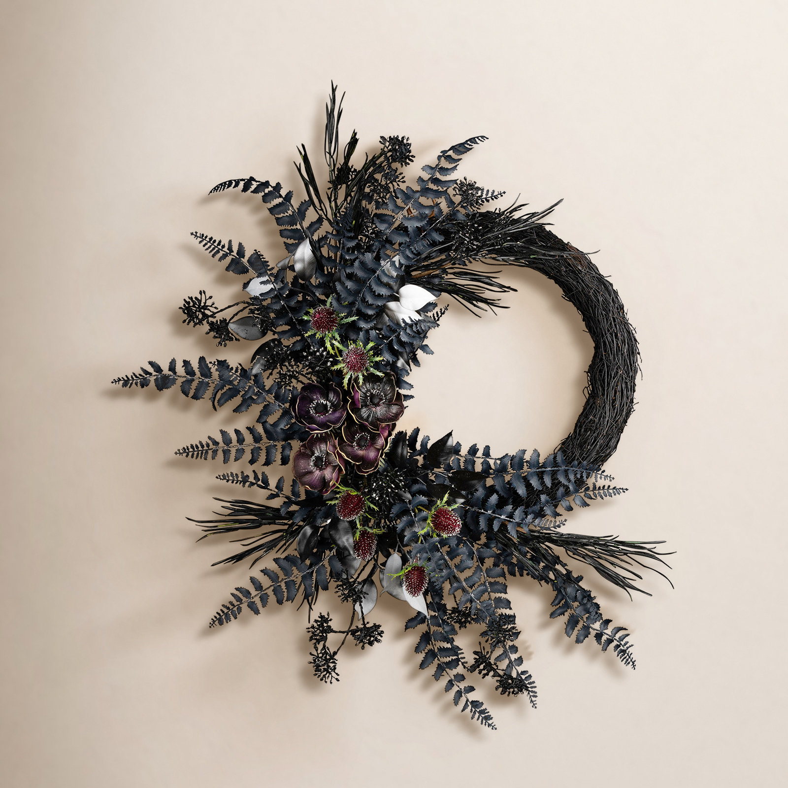 The Holiday Aisle® 24" Fern Wreath