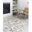 Tapis ivoire à motif géométrique Rogers-527957137
