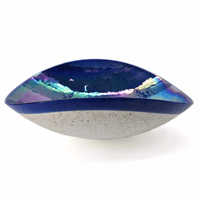 13.75'' L Bathroom Sink, Celestial Blue