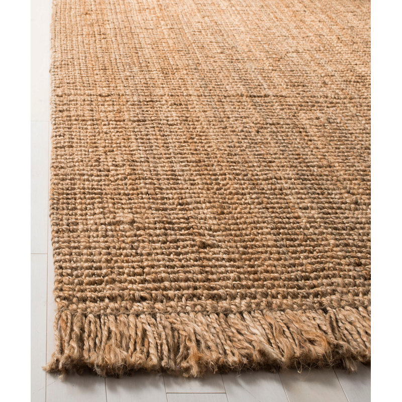 Tapis en jute tissé à la main, 35,4 po x 59,1 po | 100% jute, 2 200 g / m² | Sans velours, couleur naturelle | Durable, facile à nettoyer avec l'aspirateur | Idéal pour le salon, la chambre à coucher et le vestibule | Revêtement de sol écologique