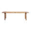 Banc long en teck et rotin