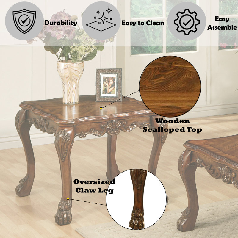 End Table With Claw Leg