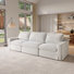 Castelli Upholstered 115.8 " Linen Sofa