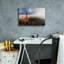  «Evening Fog At The Golden Gate Bridge» par Martin Podt, art mural sur toile, 18 po x 12 po