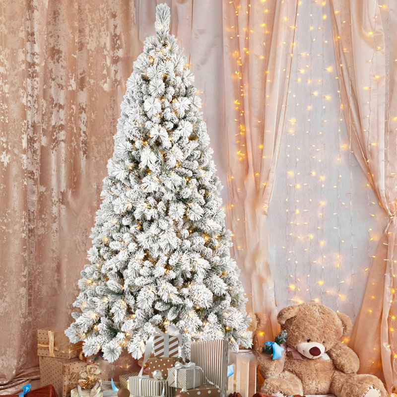 Arbre de flocage automatique en PVC / pin, 5'
