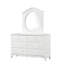 Commode 6 tiroirs avec miroir Mykale