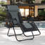 Chaise inclinable zéro gravité avec coussin-60308136
