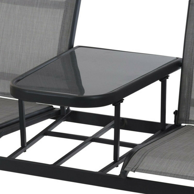 Emogine Stainless Steel Love Seat