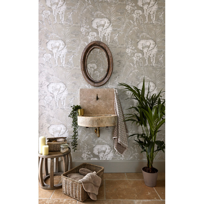 Kinabalu Wallpaper, Silver