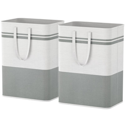 2-Pack 80L Laundry Hamper