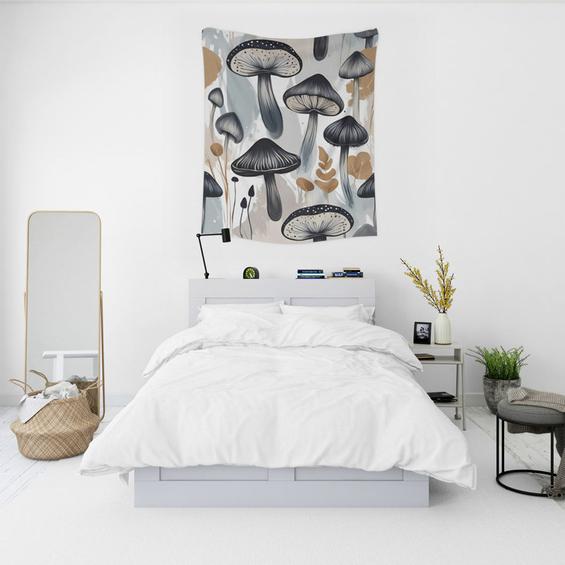 Tapisserie murale, H 60 po x l 51 po x P 0,5 po