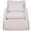 Fauteuil pivotant en polyester de 29 po de largeur Rossi-1137421191