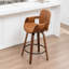 Tabouret de comptoir pivotant avec structure en bois Youngstown-123200728